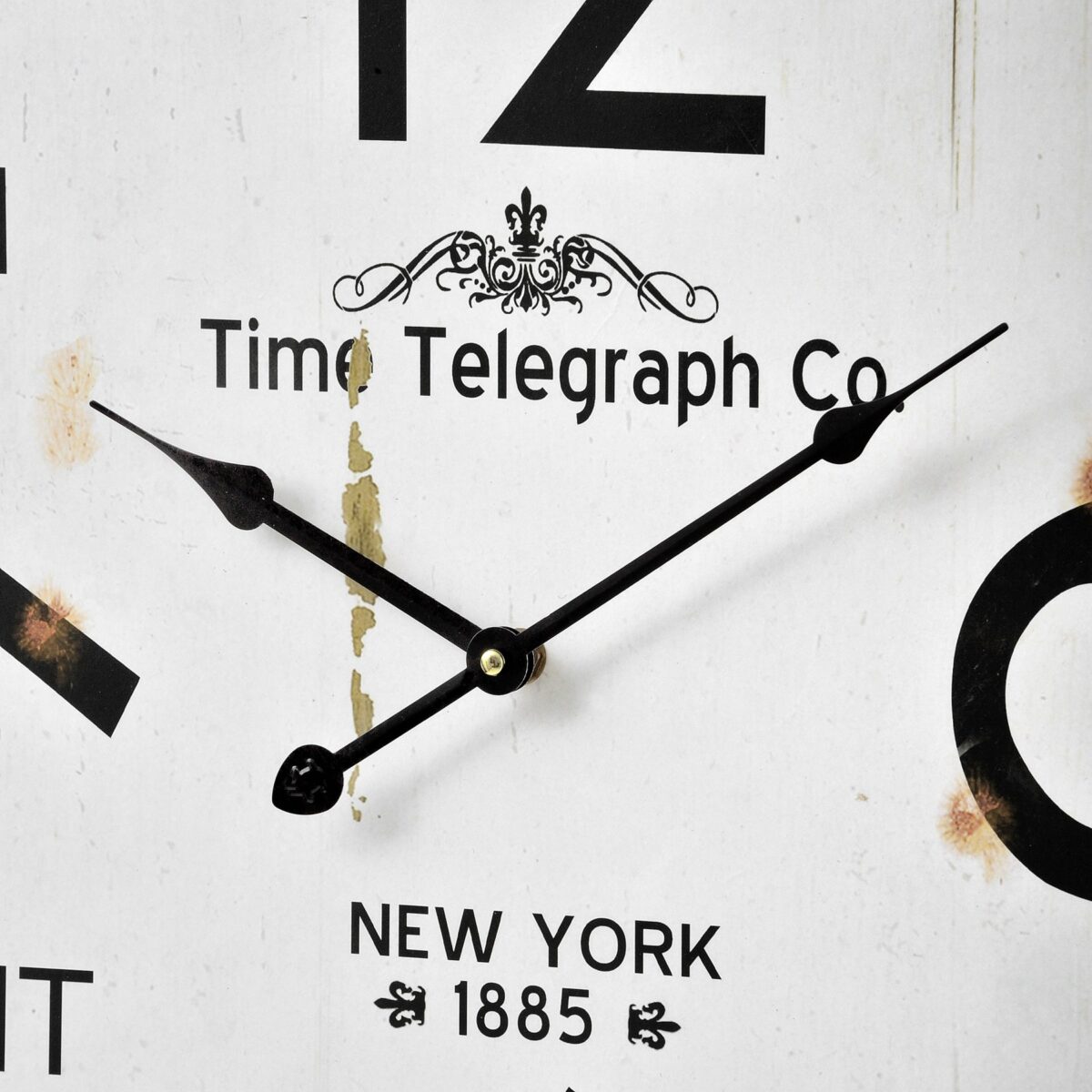 Time Telegraph Company Wall Clock