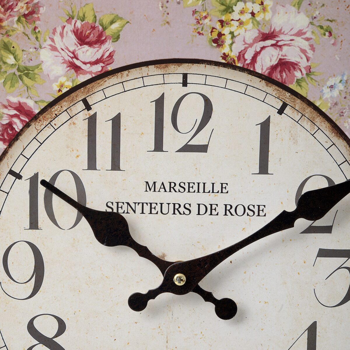 Marseille Senteurs De Rose Clock image