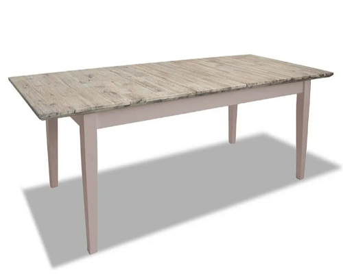 Rectangle farmhouse table in truffle