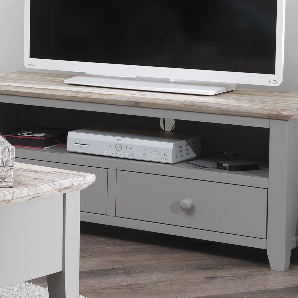 Florence grey TV unit