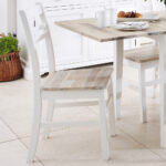 Florence white country style chair