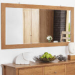 Edward Hopper Oak Wall mirror