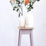 Florence small wooden plant stand