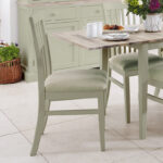 Florence upholstered chair sage green