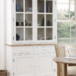 florence white display cabinet