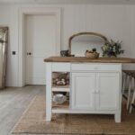 Florence Kitchen Island - White