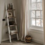 Florence Ladder Shelf - WHITE