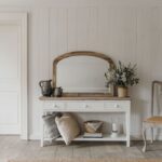 Florence White Wooden Console Table with Storage Drawers