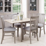 Florence grey extending table