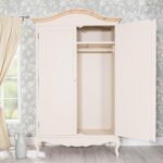 Juliette shabby chic champagne wardrobe inside image