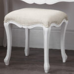 shabby chic dressing table stool