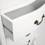 Juliette Antique White tallboy