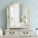 Juliette champagne trinket mirror