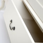 Juliette champagne triple wardrobe scroll detail