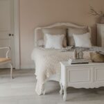 Juliette White 4ft6 Shabby Chic Upholstered Double Bed