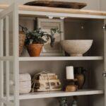 Florence Truffle Display Cabinet and Dresser with Glass Doors