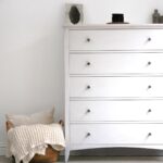 Edward Hopper White 5 drawer chest