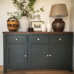 Queensbury Large Bottle Green Sideboard with 3 drawers and 3 doors