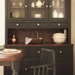 Queensbury Bottle Green Dresser with Oak Tops