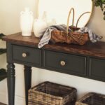 Queensbury large console table