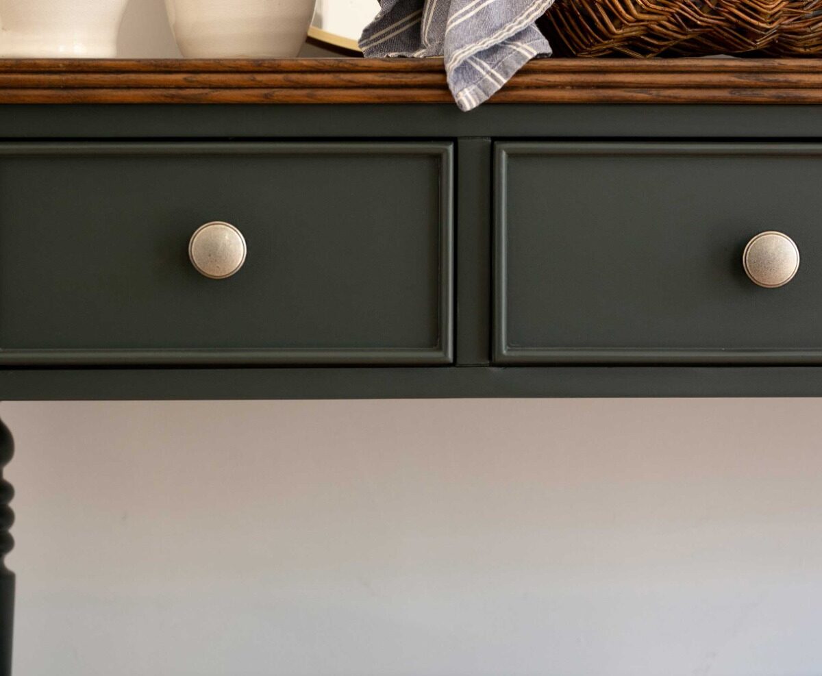 Queensbury Bottle Green Console Table