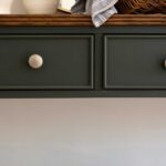 Queensbury Bottle Green Console Table