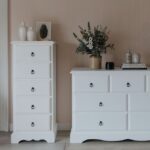 Romance True White 5 Drawer Tallboy