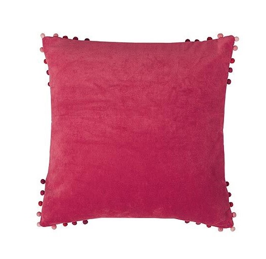 Velvet Cushion - Orchid