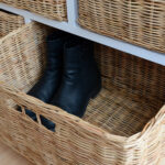 Tetbury wide chest storage basket detail