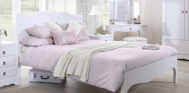 Romance True White Bedroom Furniture collection