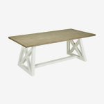 Oxford large extending dining table 2m